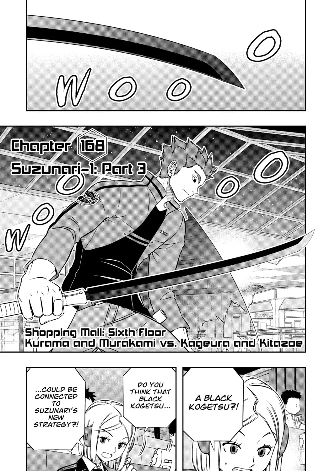 World Trigger Chapter 168 page 1 - 