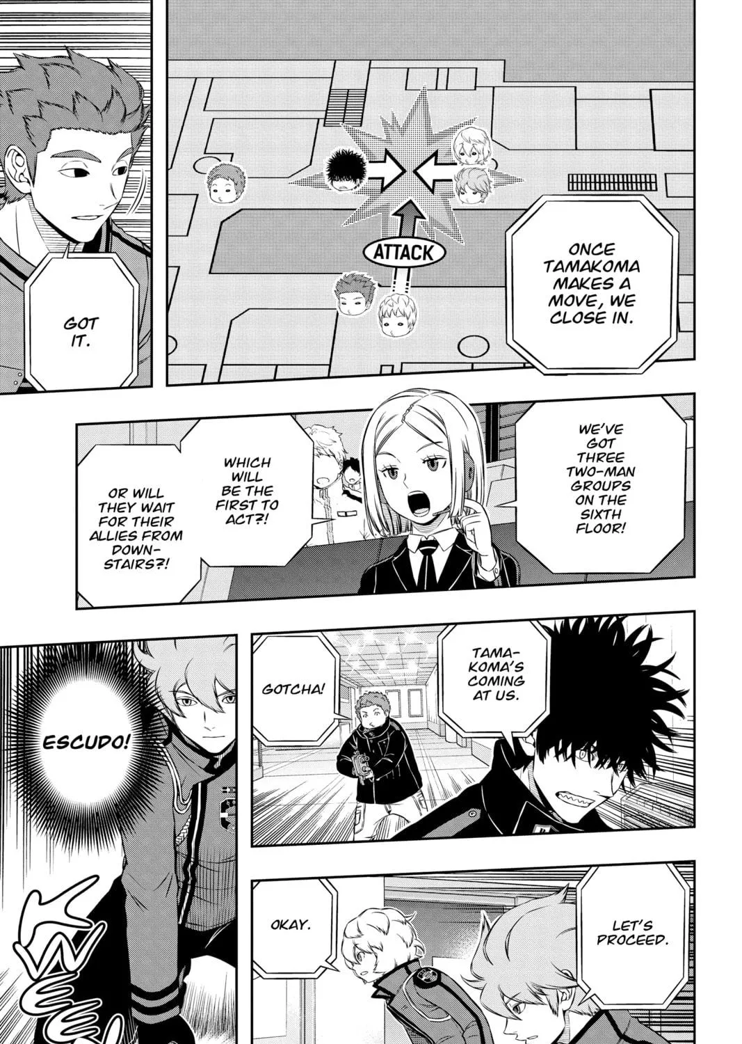 World Trigger Chapter 170 page 19 - 