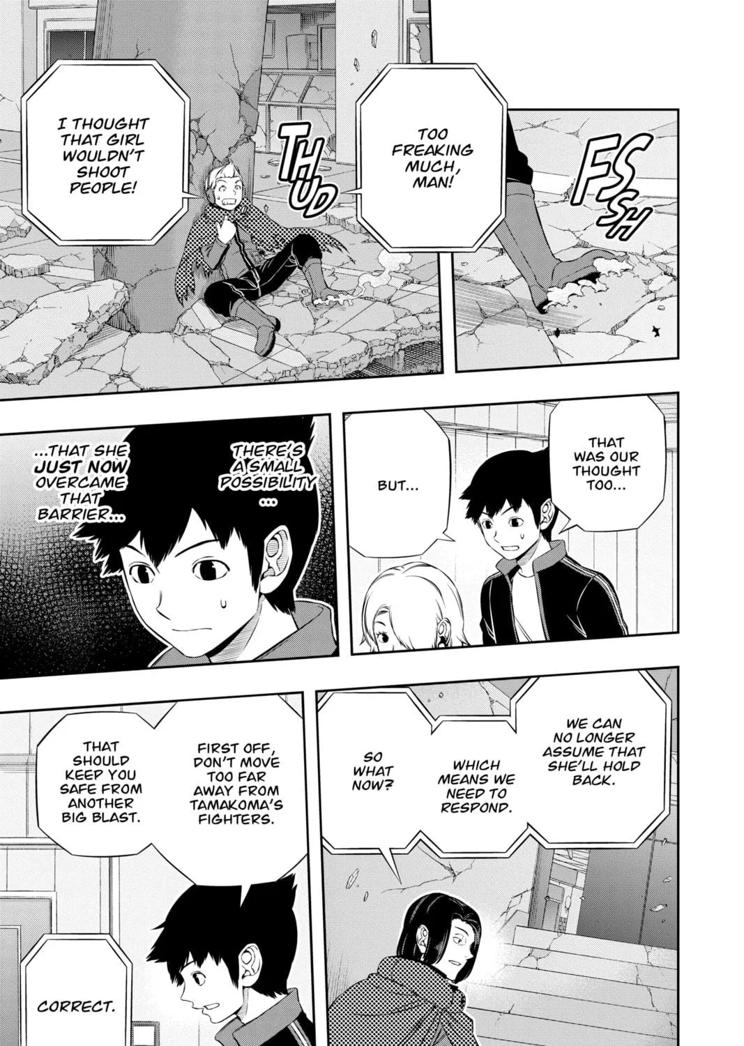 World Trigger Chapter 173 page 35 - 