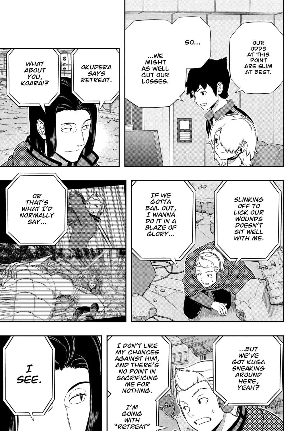 World Trigger Chapter 174 page 9 - 