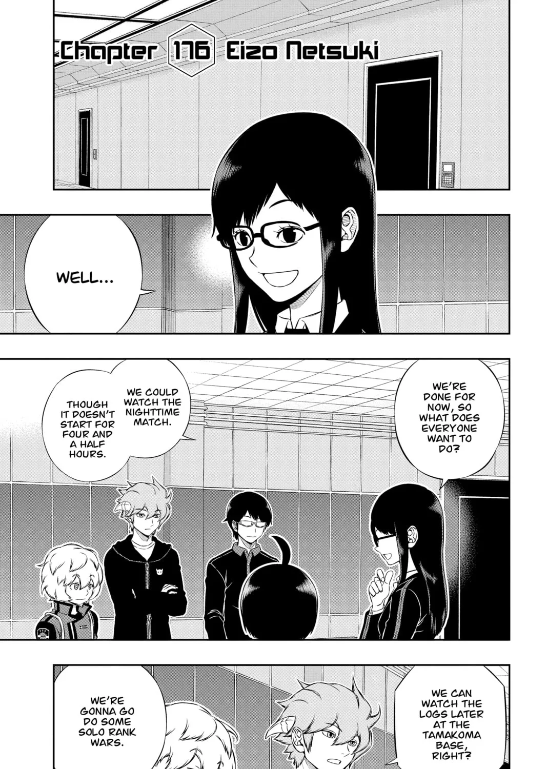 World Trigger Chapter 176 page 1 - 