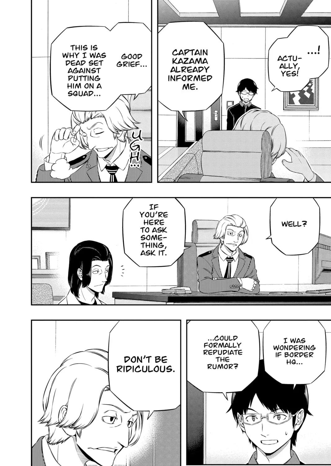 World Trigger Chapter 176 page 27 - 