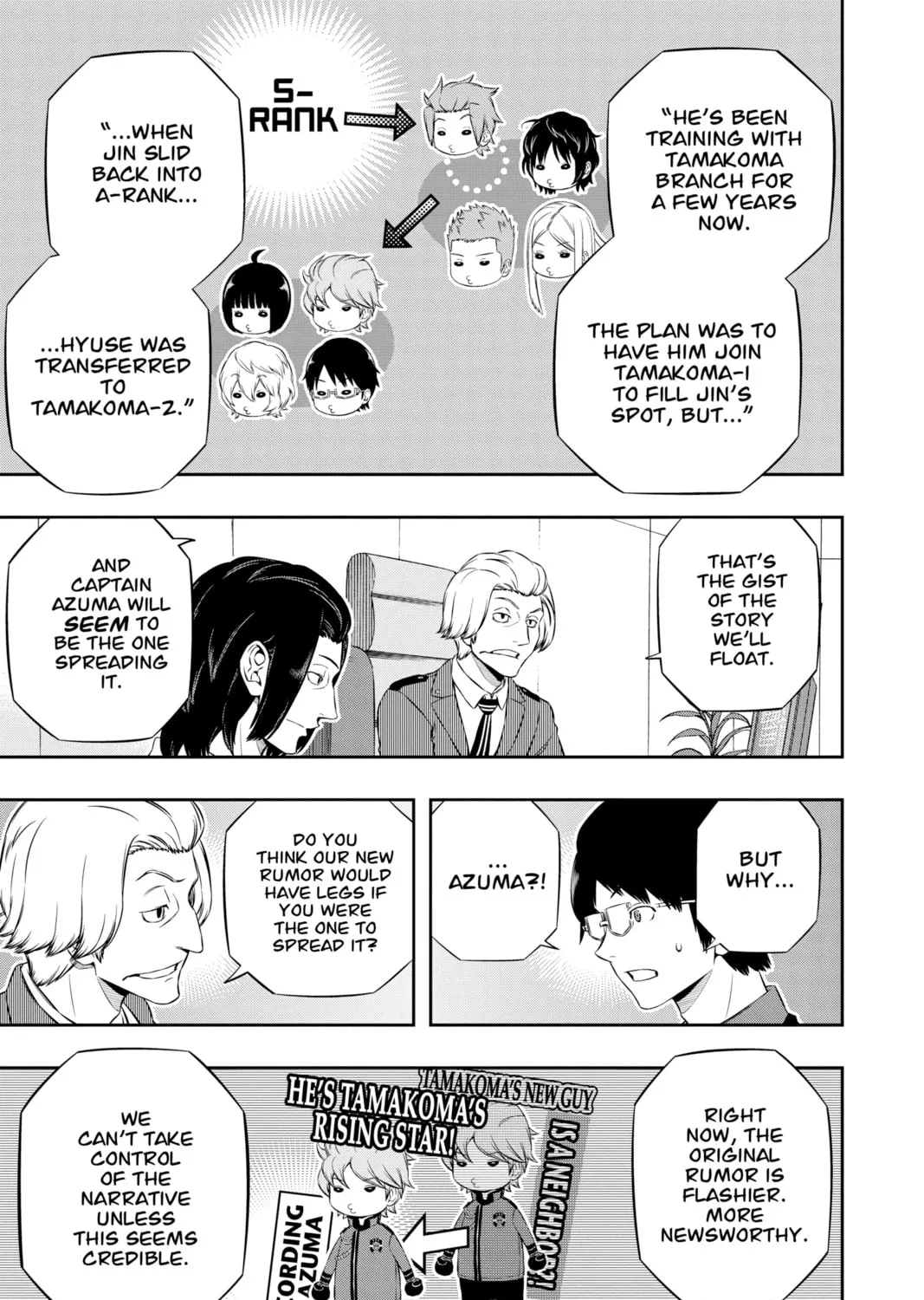 World Trigger Chapter 176 page 33 - 