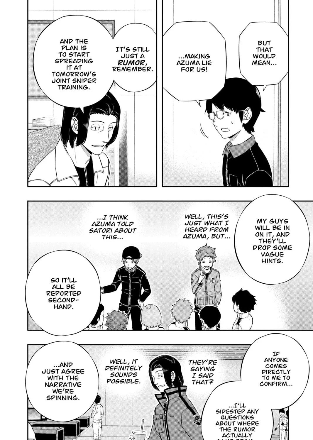 World Trigger Chapter 176 page 35 - 