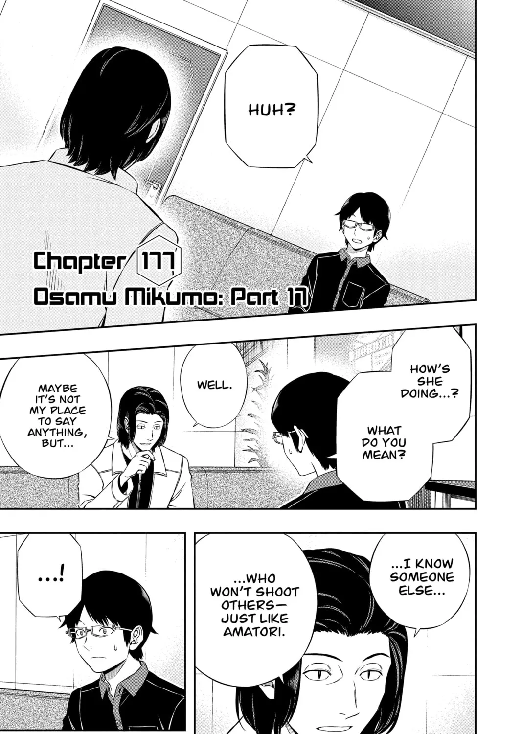 World Trigger Chapter 177 page 1 - 