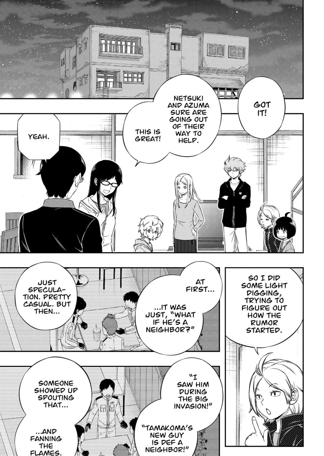 World Trigger Chapter 177 page 17 - 