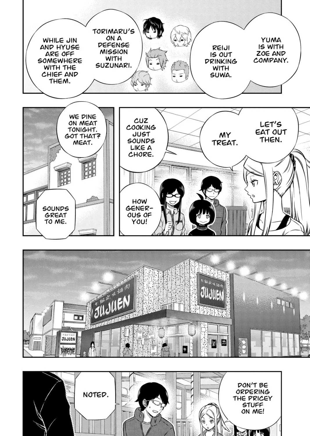World Trigger Chapter 177 page 31 - 