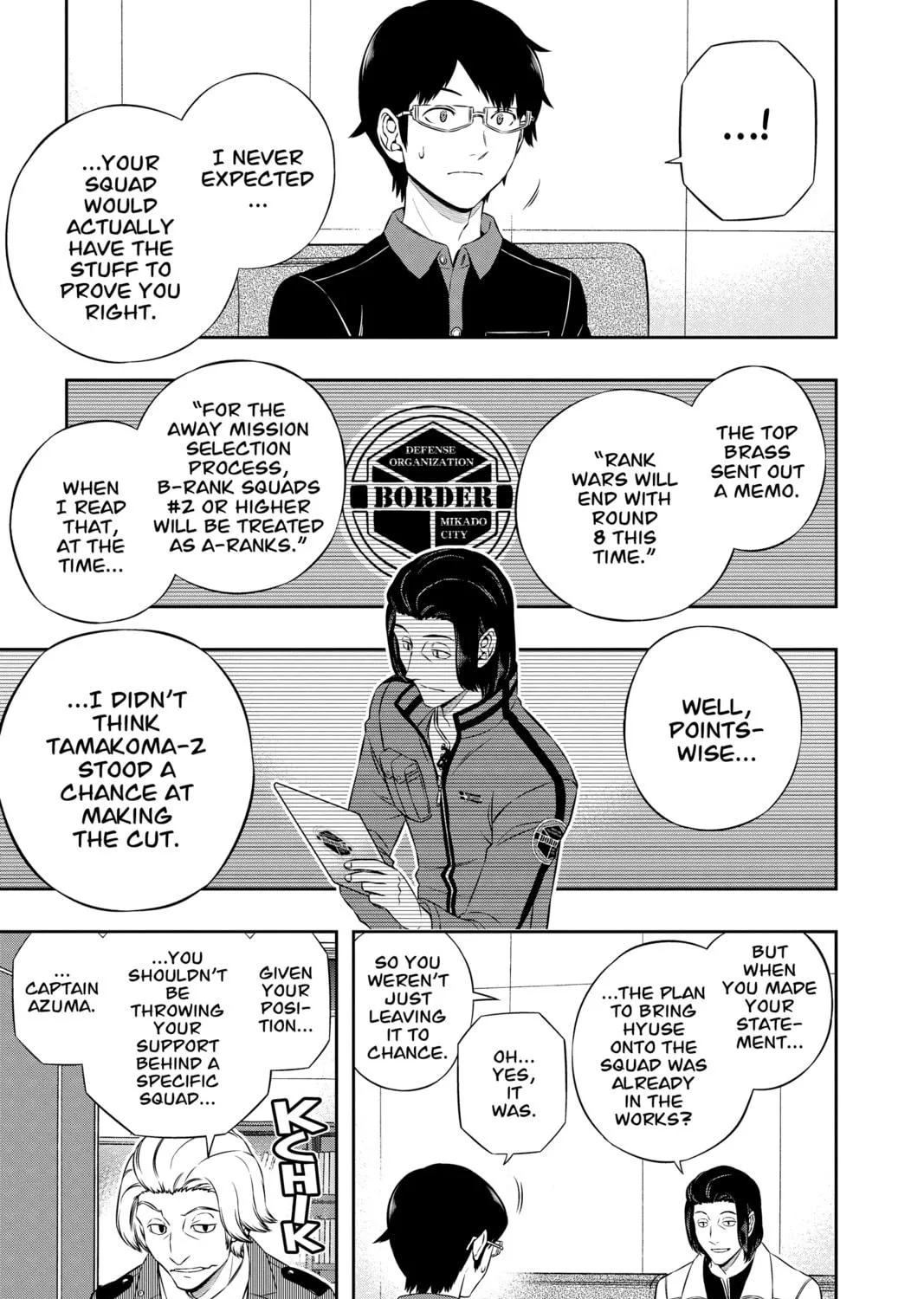 World Trigger Chapter 177 page 9 - 