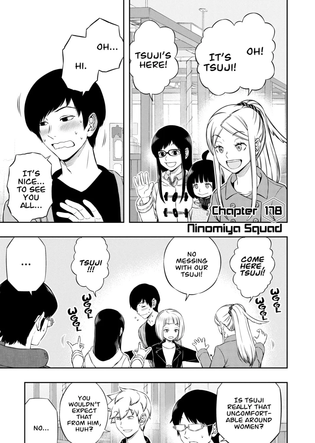 World Trigger Chapter 178 page 1 - 