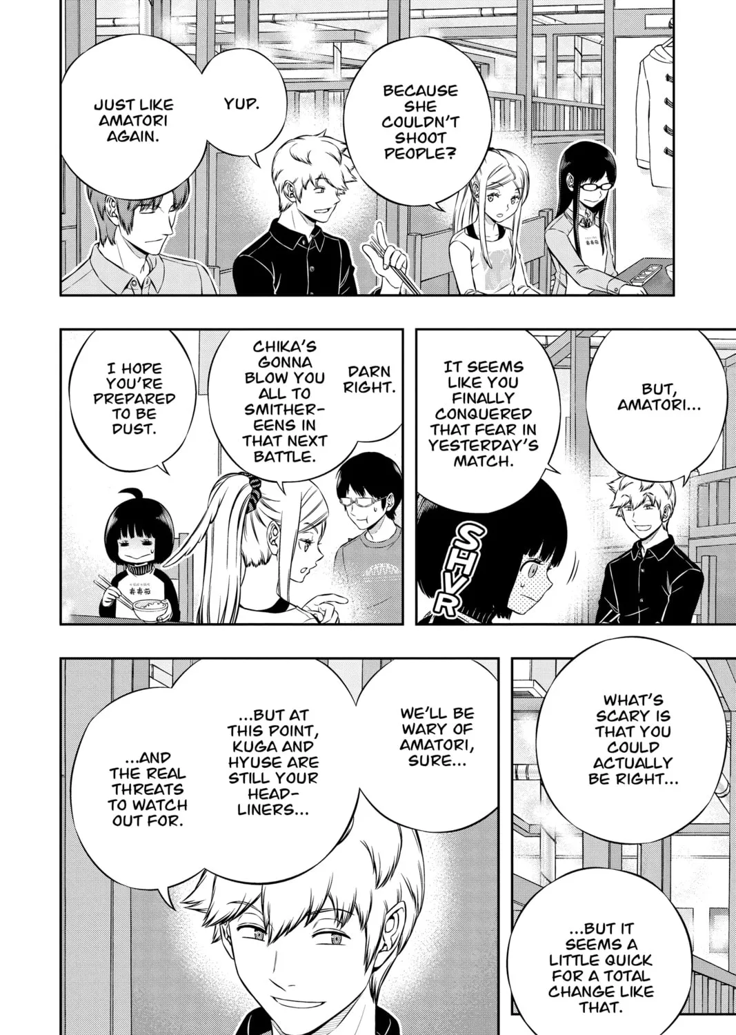 World Trigger Chapter 178 page 15 - 