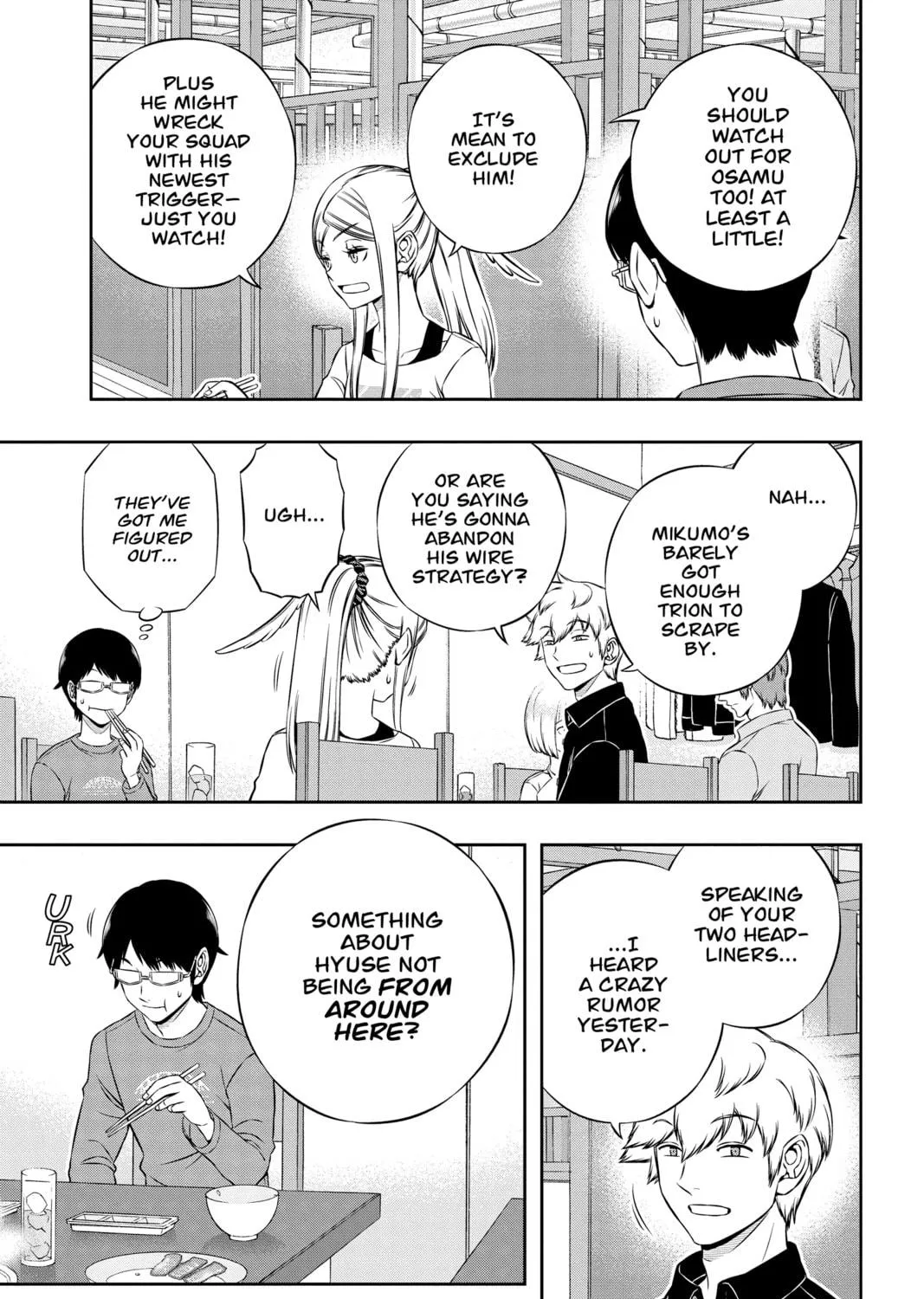 World Trigger Chapter 178 page 17 - 