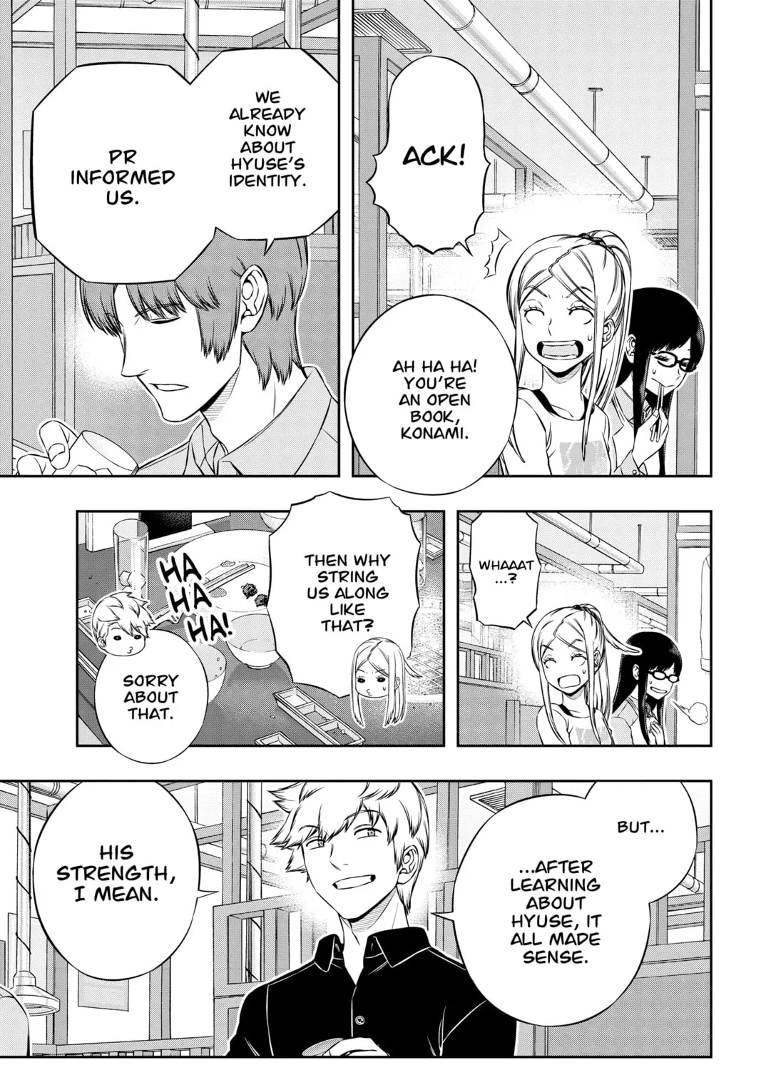 World Trigger Chapter 178 page 21 - 