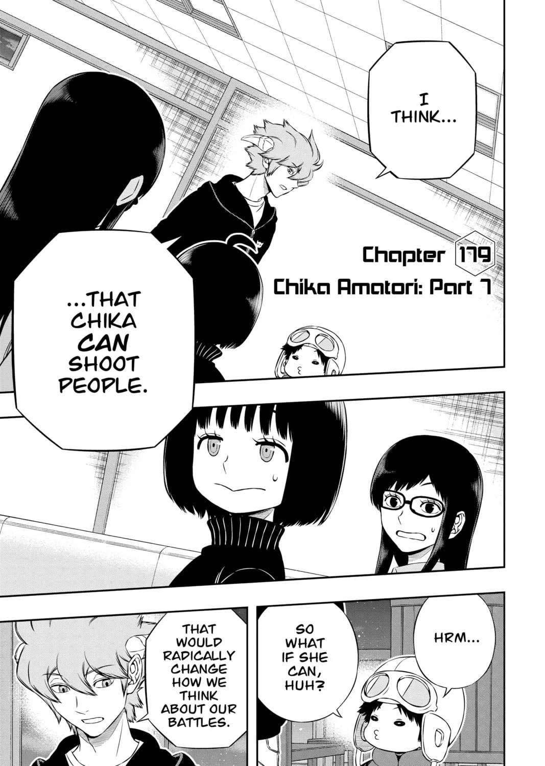 World Trigger Chapter 179 page 1 - 