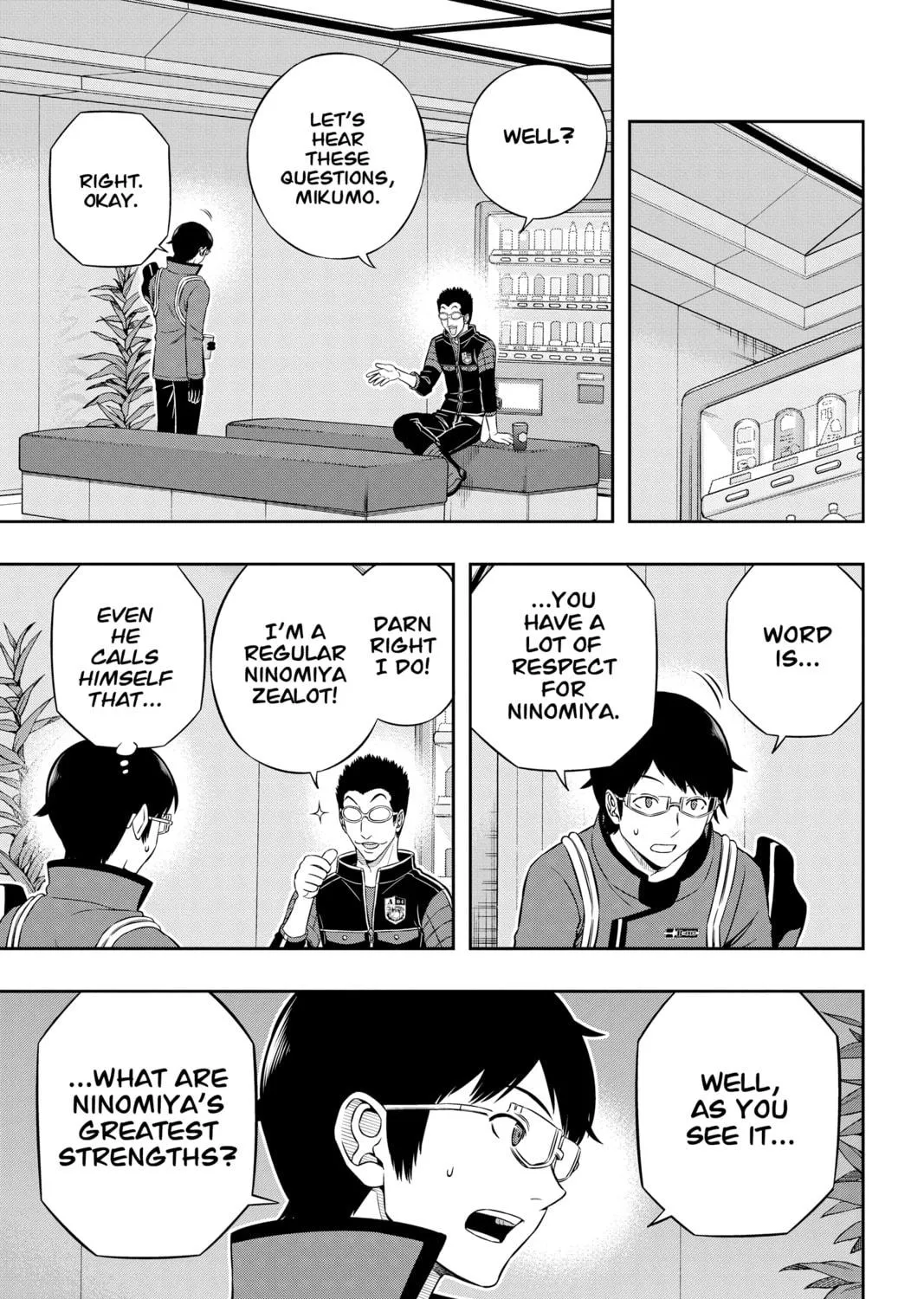 World Trigger Chapter 180 page 17 - 