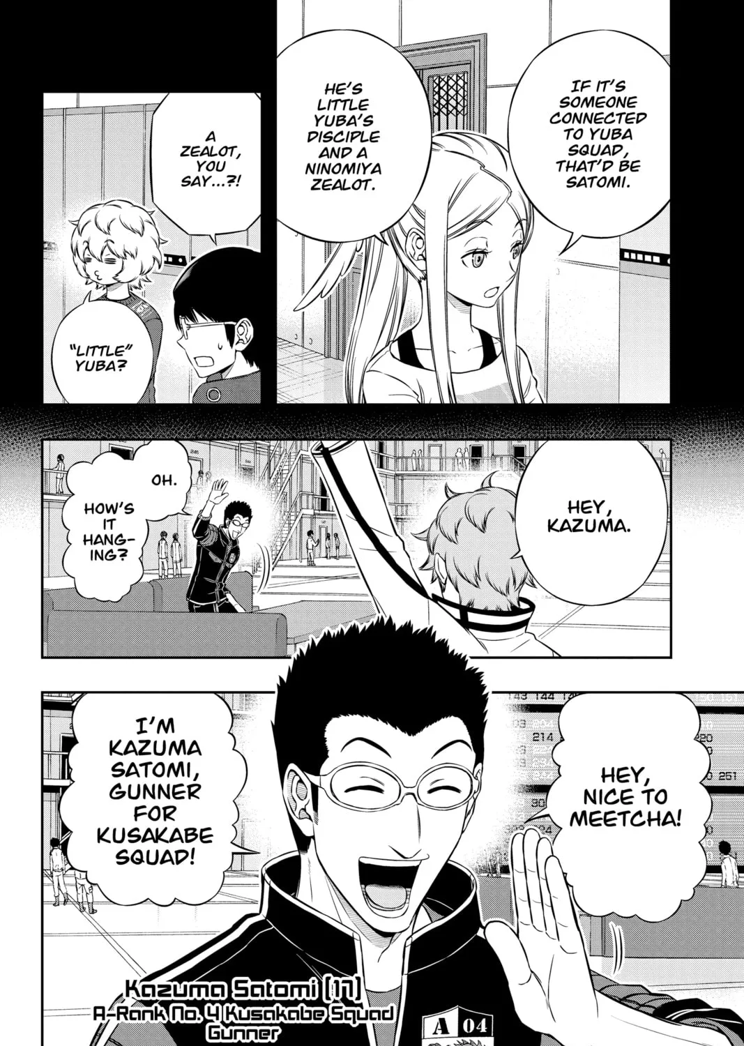 World Trigger Chapter 180 page 3 - 