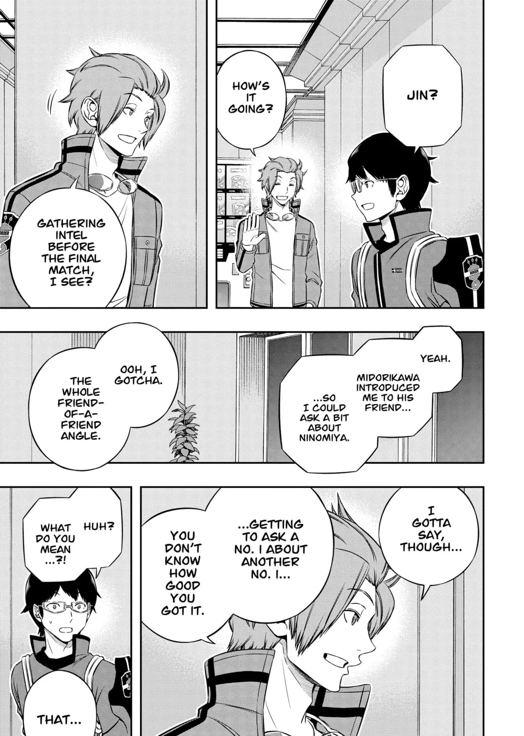 World Trigger Chapter 180 page 37 - 
