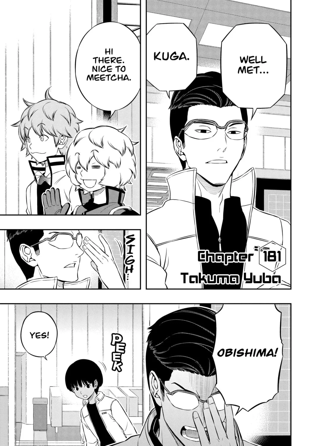 World Trigger Chapter 181 page 1 - 