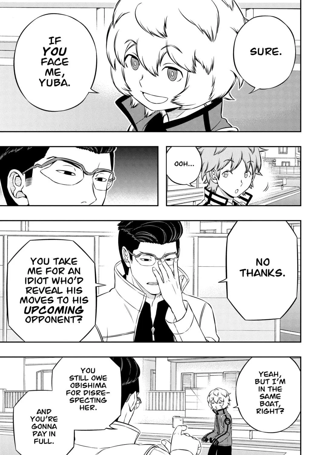 World Trigger Chapter 181 page 17 - 