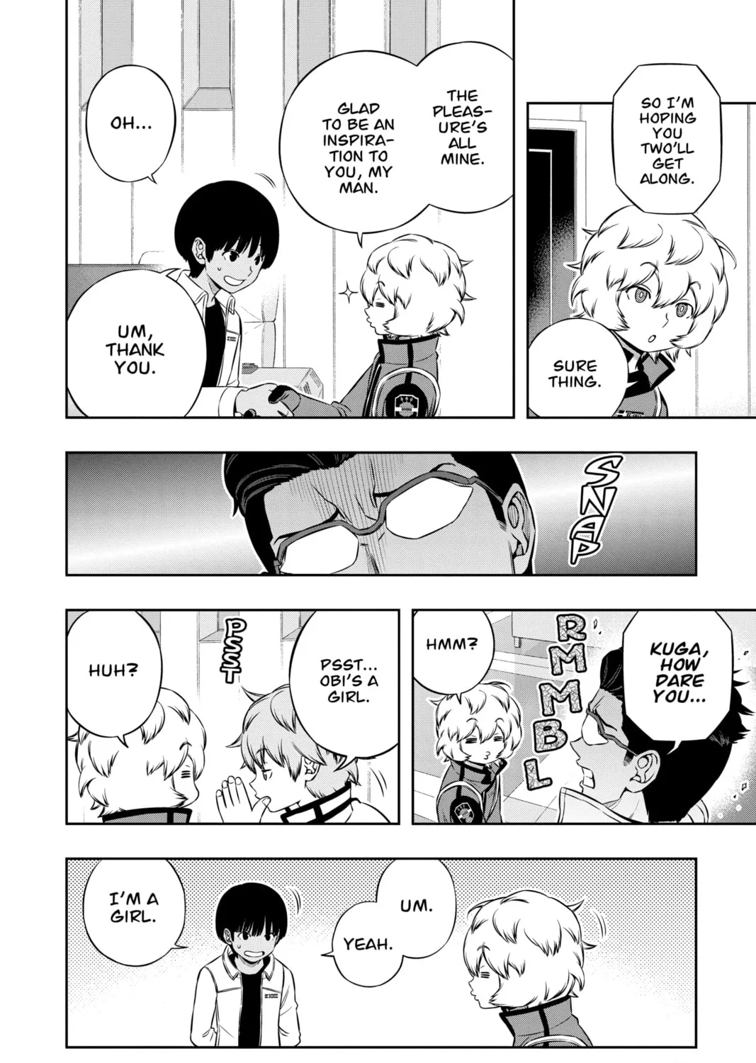 World Trigger Chapter 181 page 7 - 