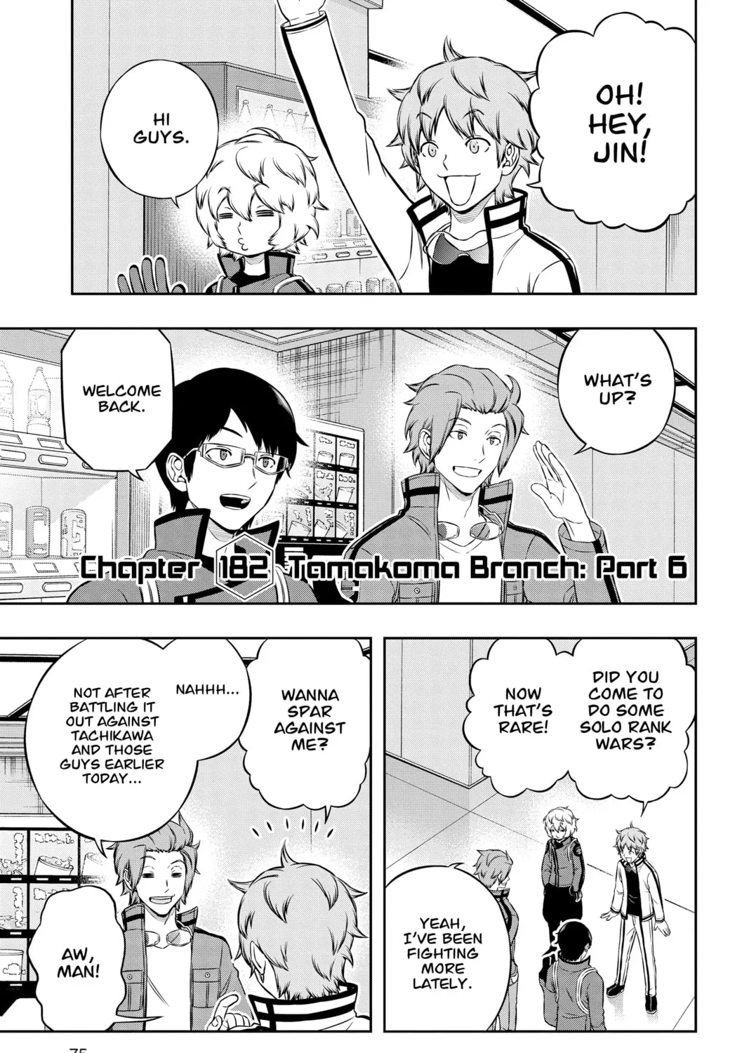 World Trigger Chapter 182 page 1 - 