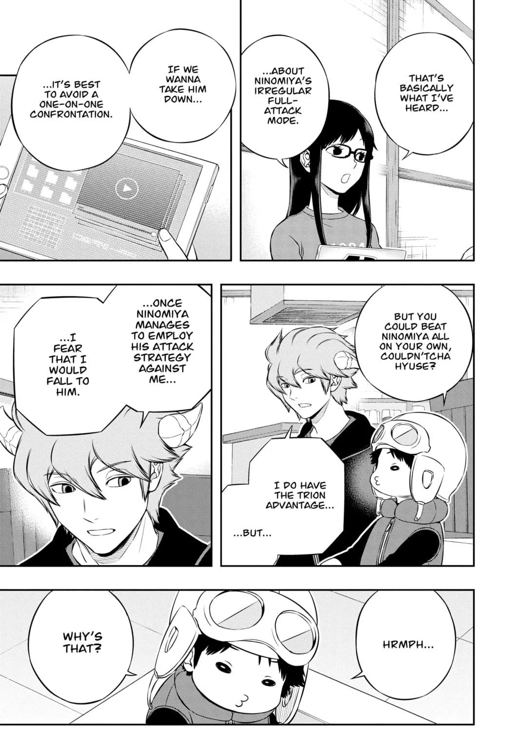 World Trigger Chapter 182 page 17 - 