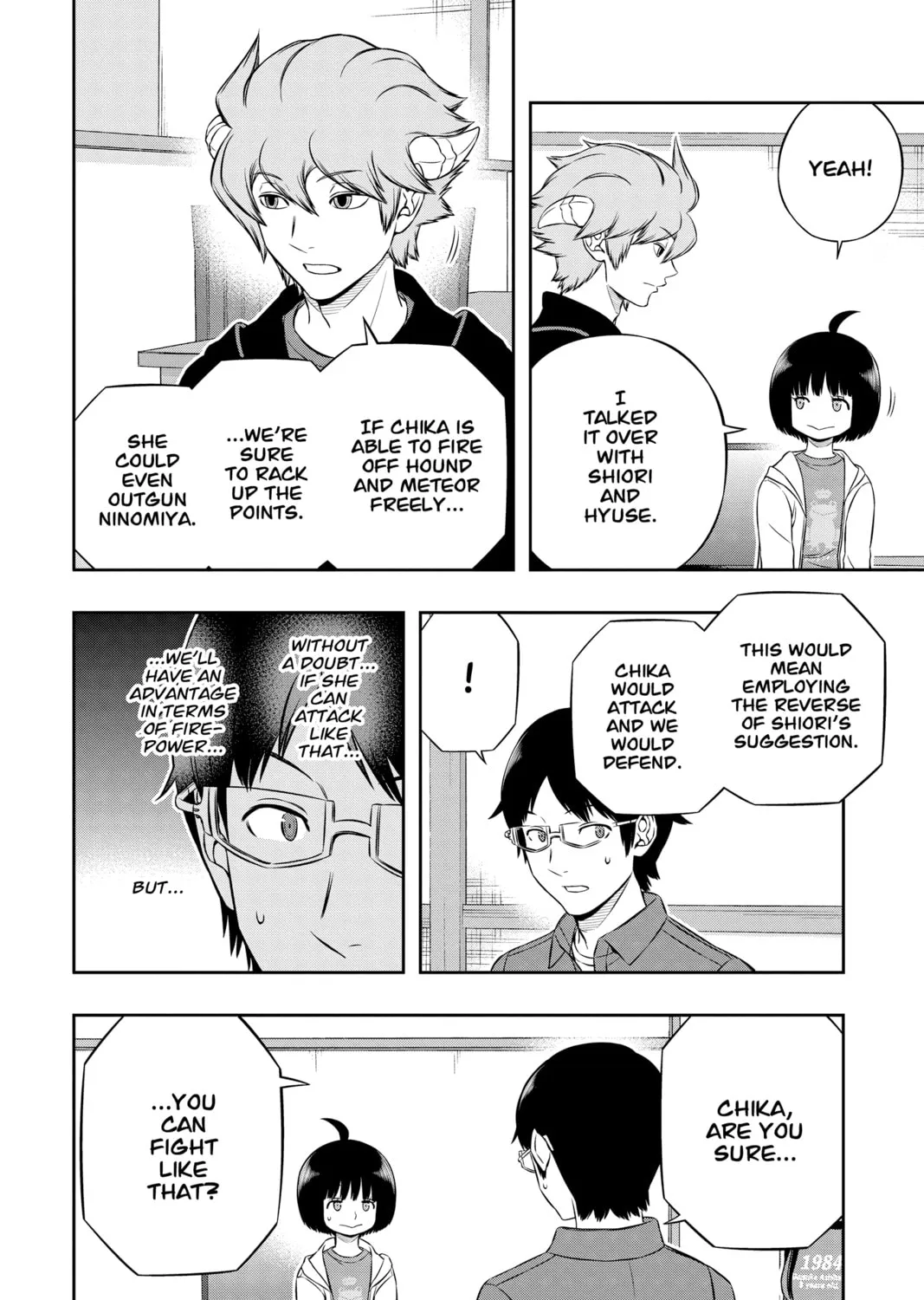 World Trigger Chapter 182 page 27 - 