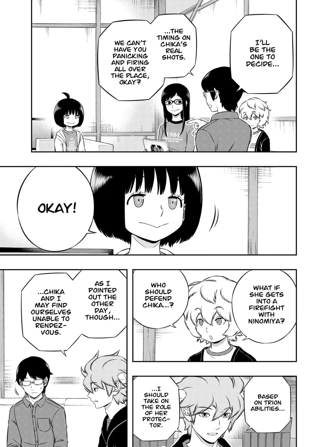 World Trigger Chapter 182 page 33 - 
