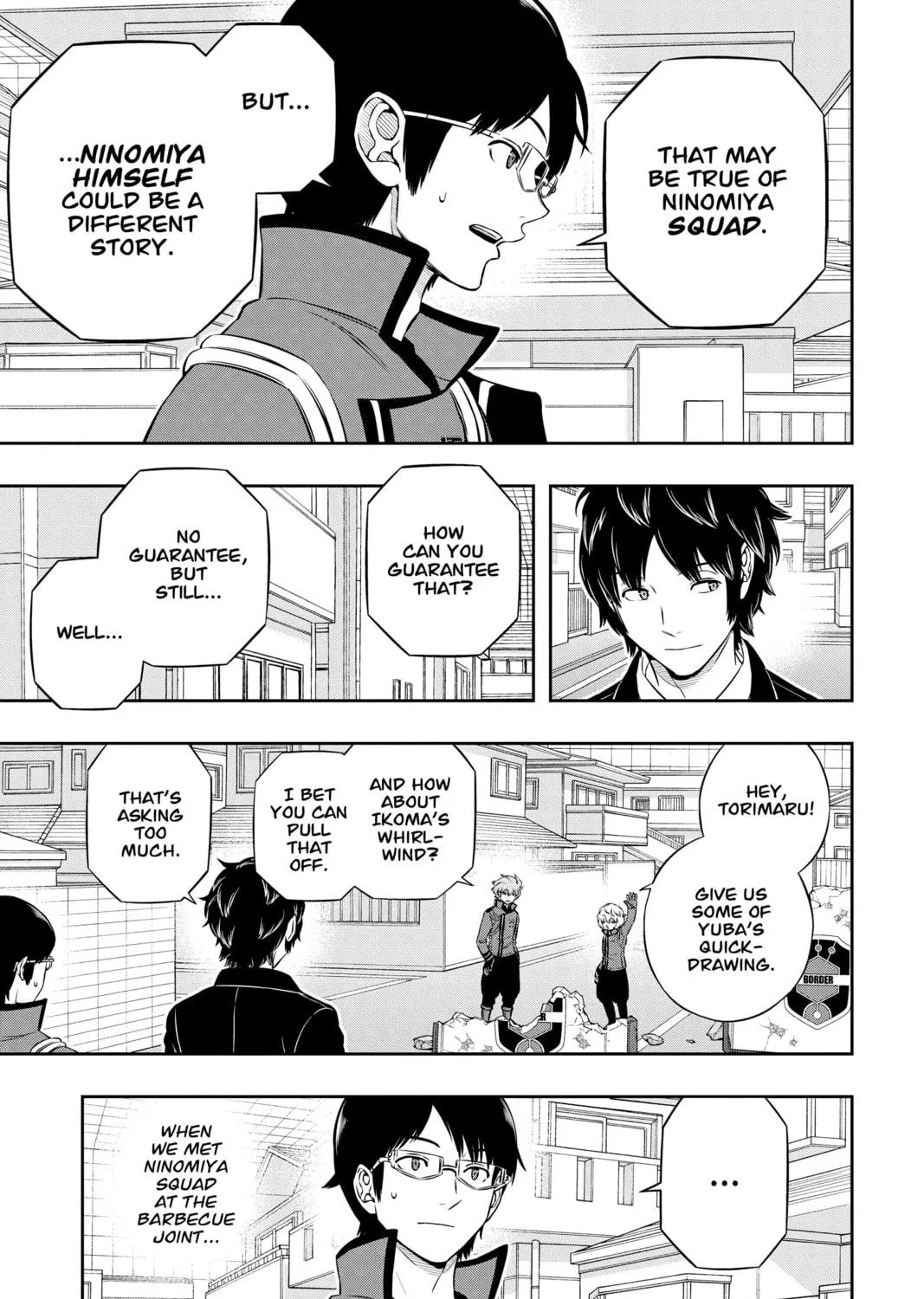 World Trigger Chapter 183 page 17 - 