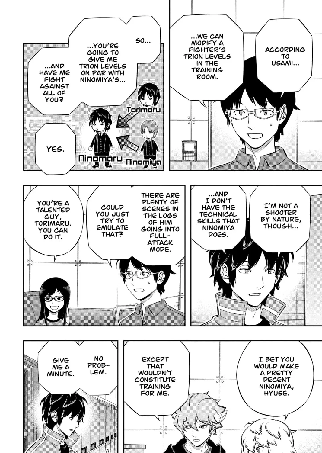 World Trigger Chapter 183 page 3 - 