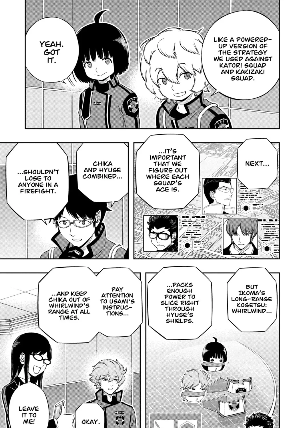 World Trigger Chapter 184 page 21 - 
