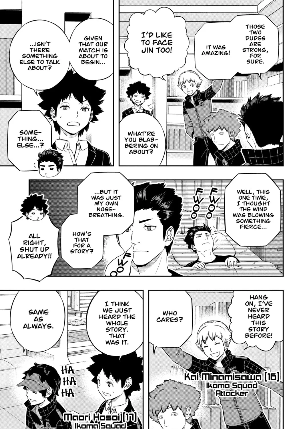World Trigger Chapter 184 page 37 - 