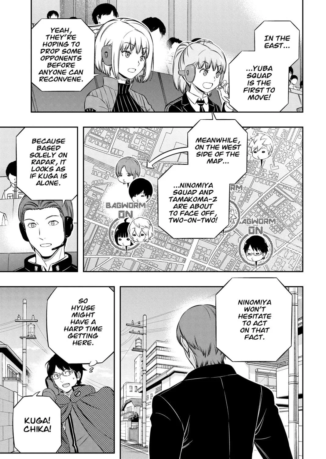 World Trigger Chapter 185 page 11 - 