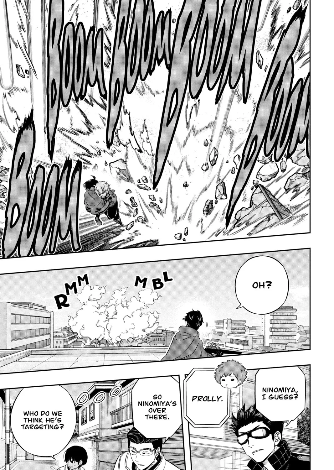World Trigger Chapter 185 page 15 - 