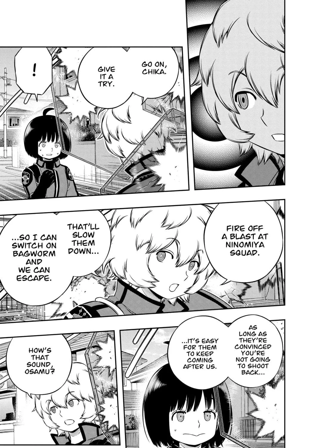 World Trigger Chapter 185 page 23 - 
