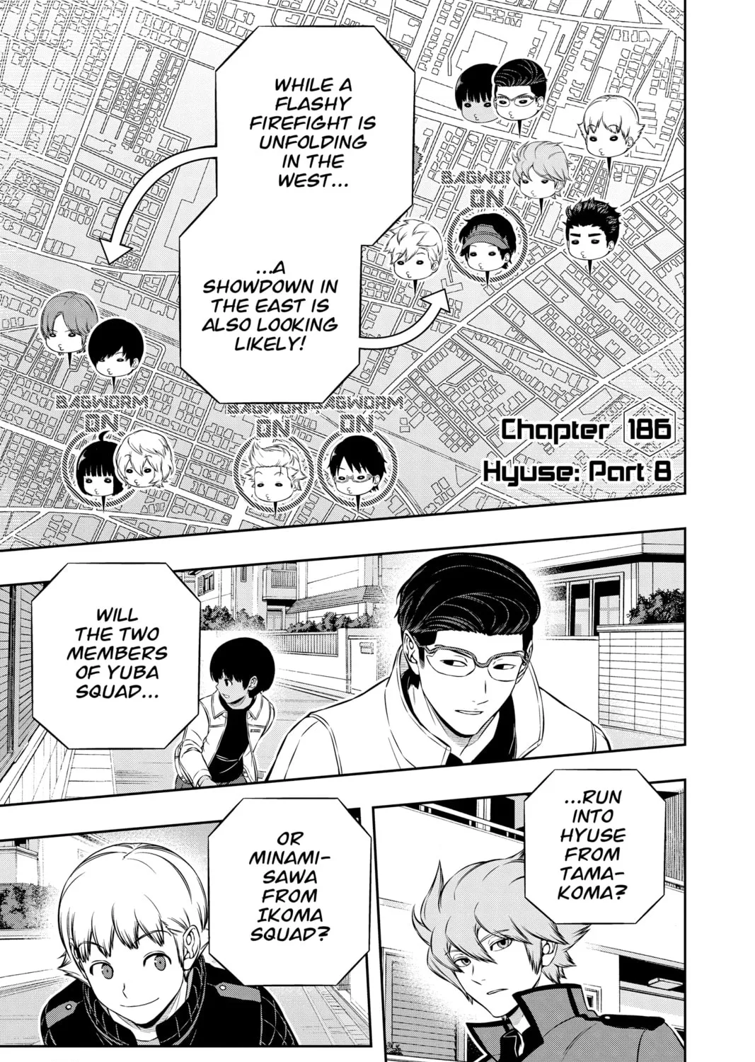 World Trigger Chapter 186 page 1 - 