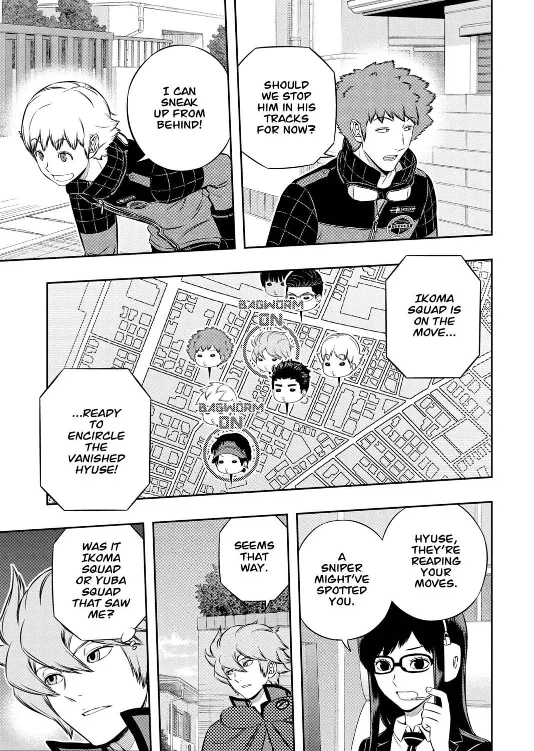 World Trigger Chapter 186 page 13 - 