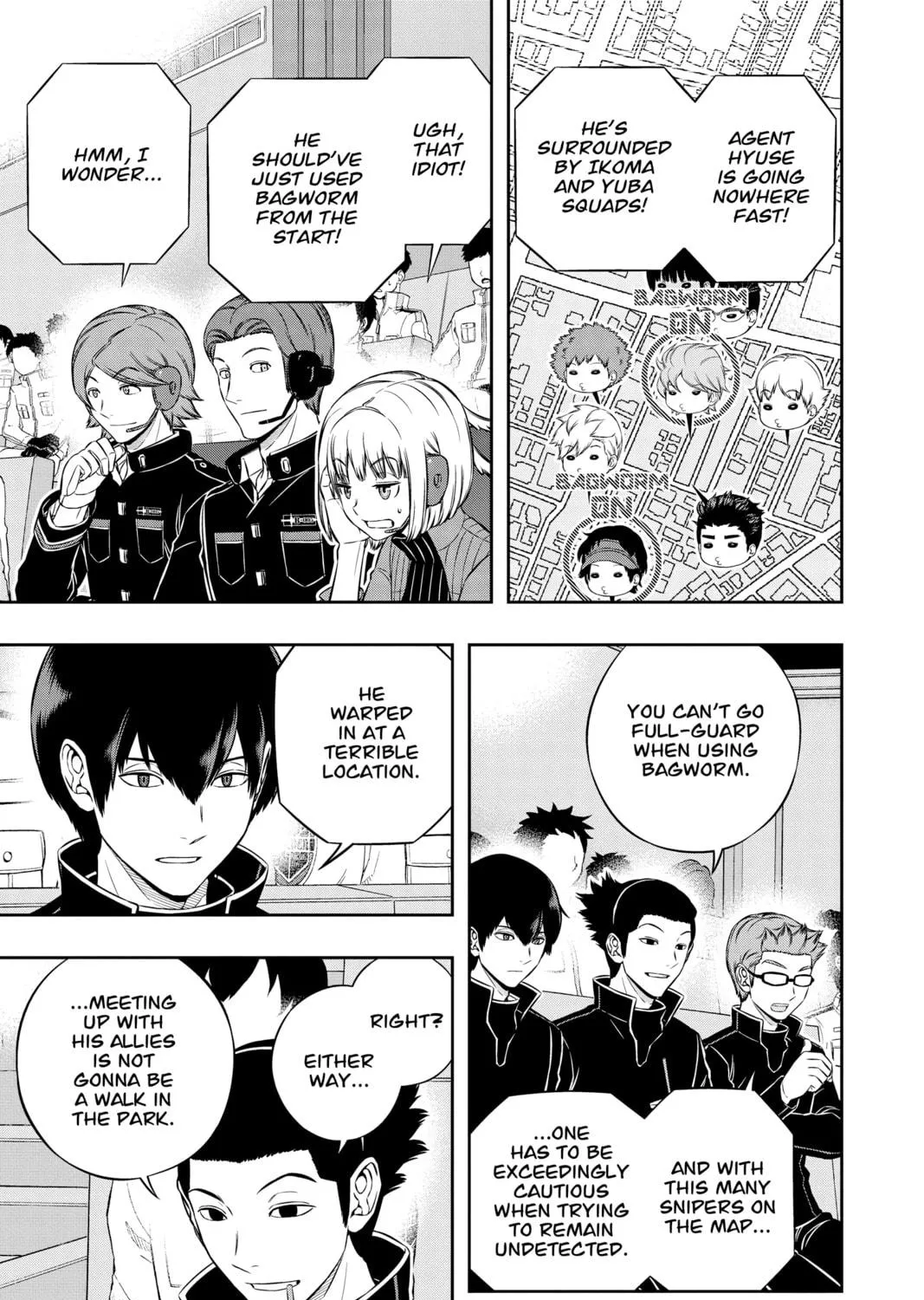 World Trigger Chapter 186 page 17 - 