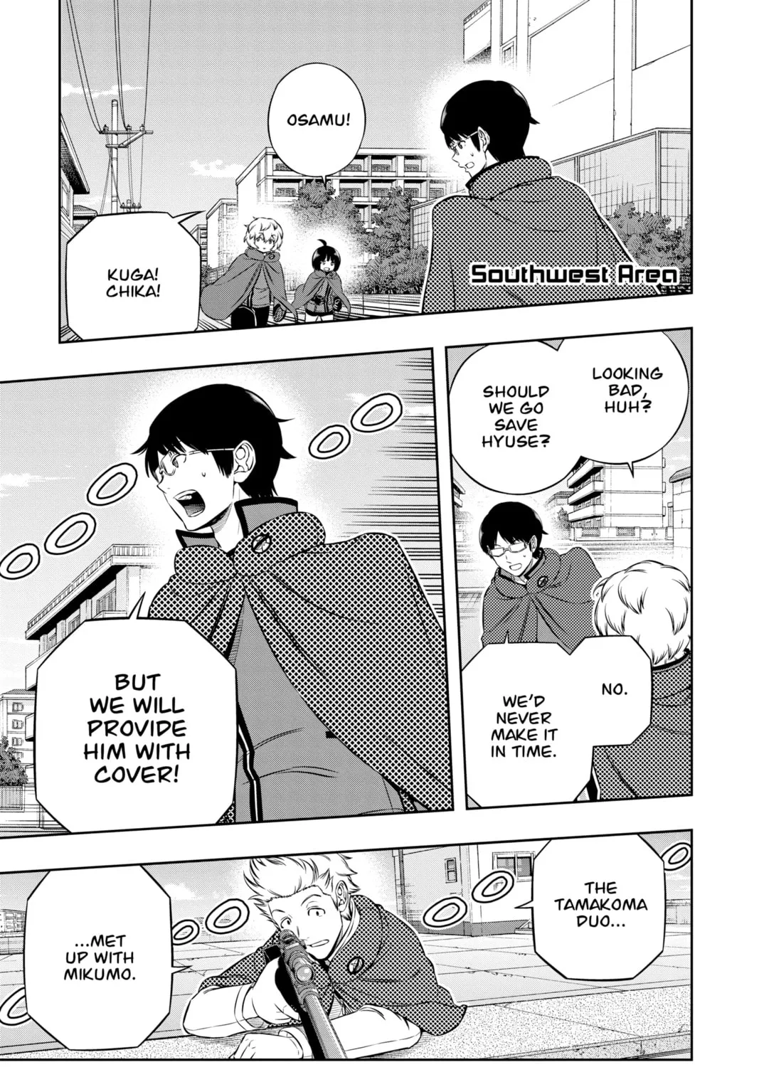 World Trigger Chapter 186 page 33 - 