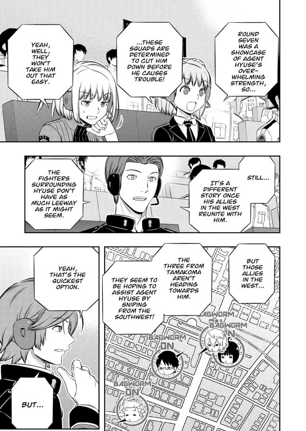 World Trigger Chapter 187 page 17 - 