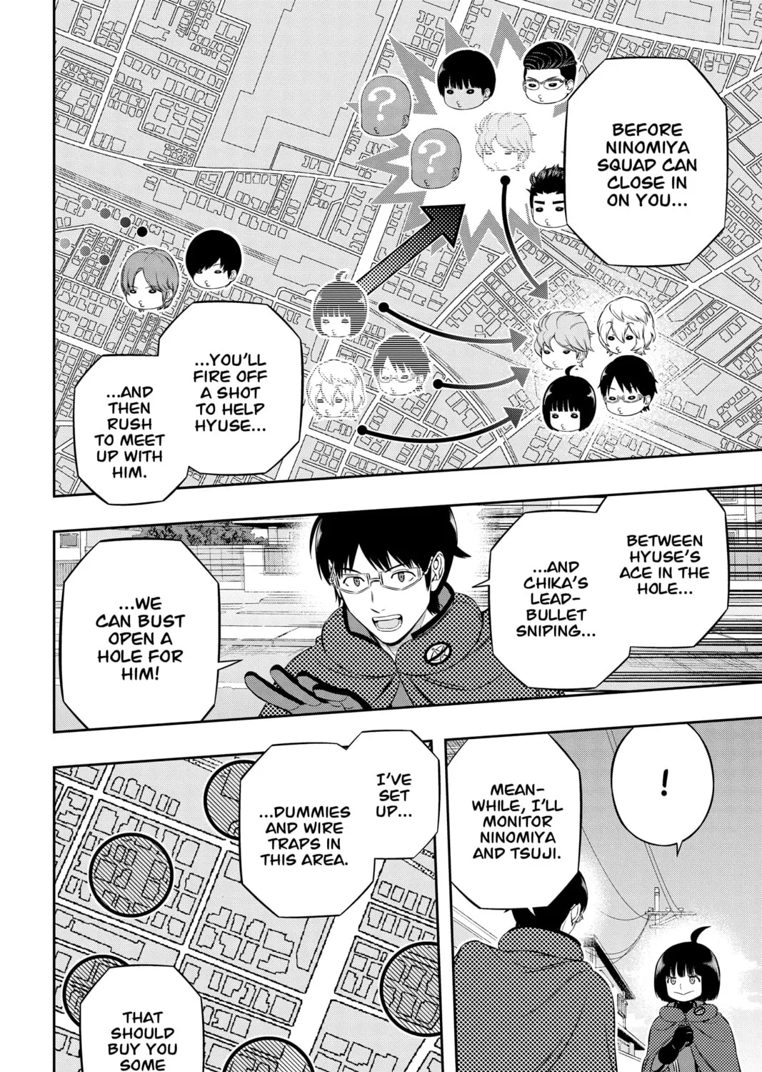 World Trigger Chapter 187 page 3 - 