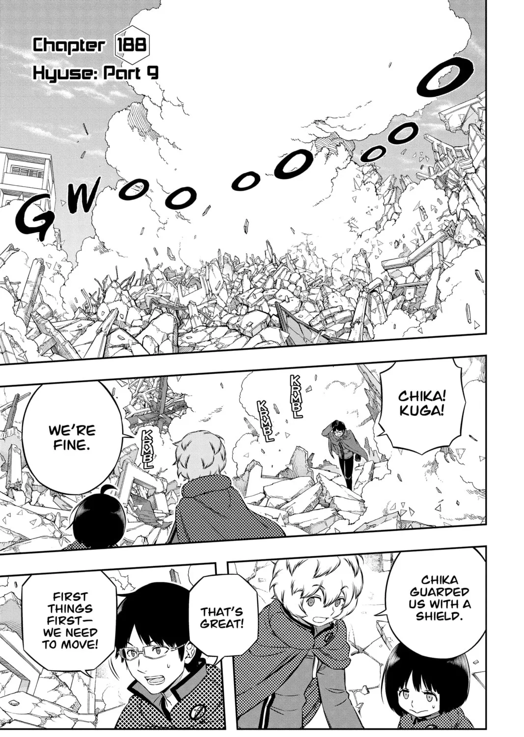 World Trigger Chapter 188 page 1 - 
