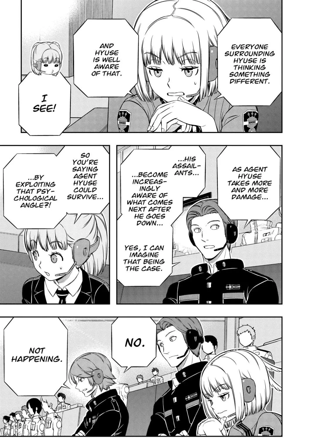 World Trigger Chapter 188 page 17 - 