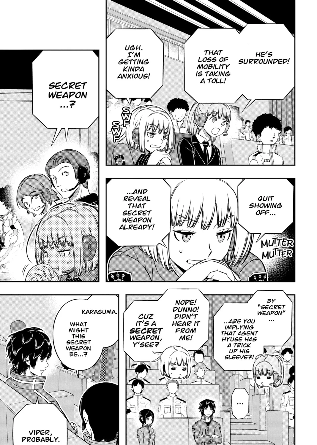 World Trigger Chapter 188 page 25 - 