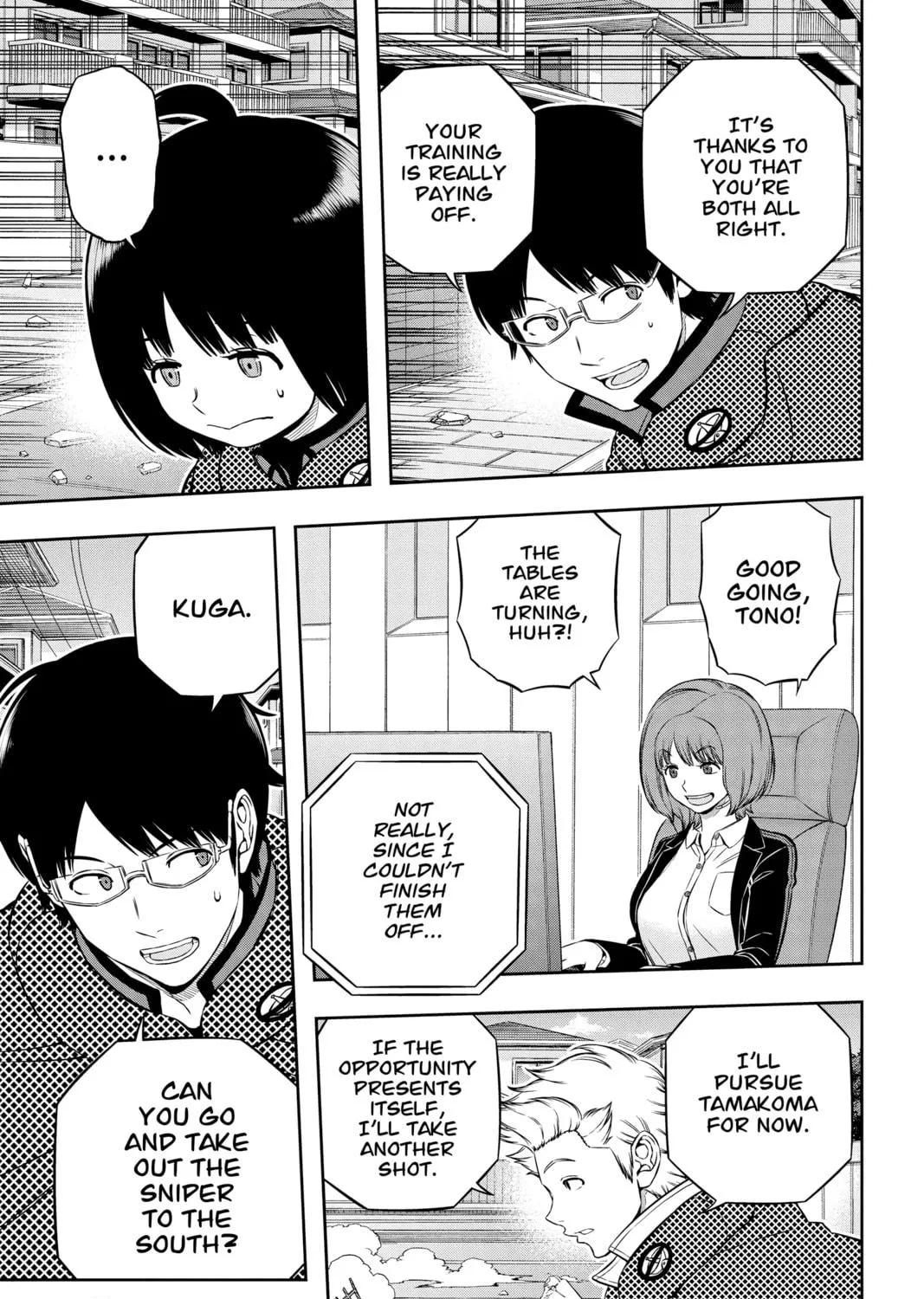 World Trigger Chapter 188 page 5 - 