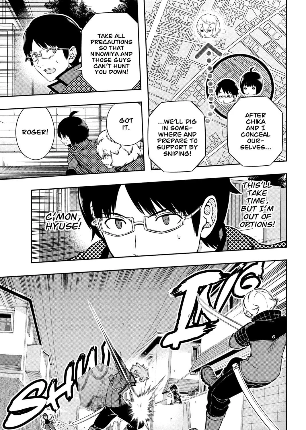 World Trigger Chapter 188 page 9 - 