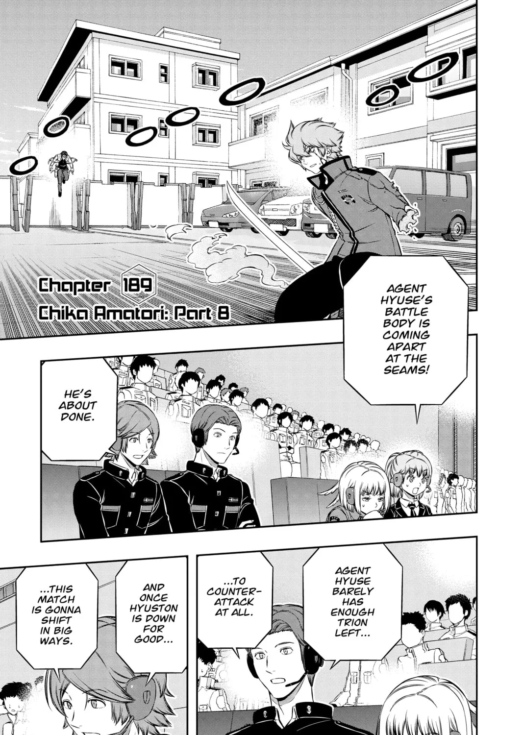 World Trigger Chapter 189 page 1 - 