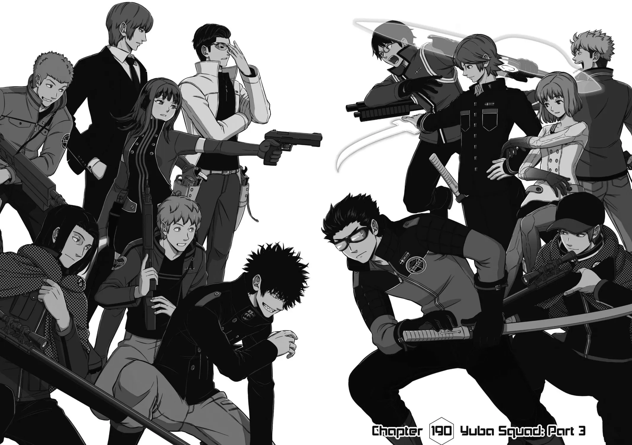 World Trigger Chapter 190 page 1 - 