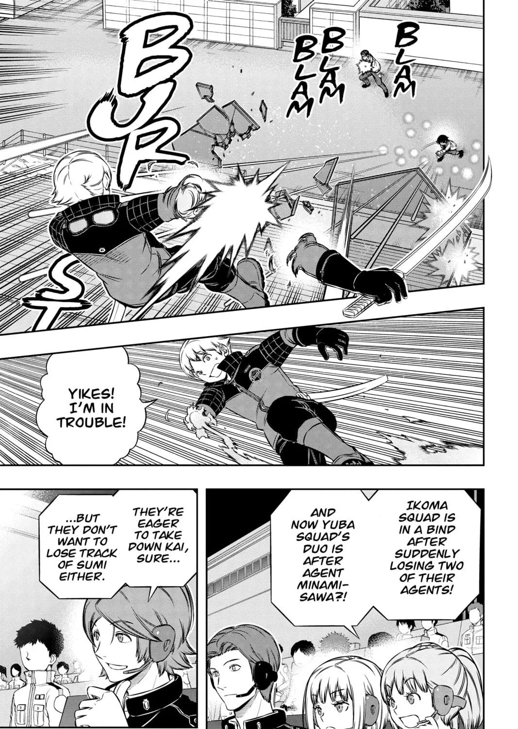 World Trigger Chapter 190 page 9 - 