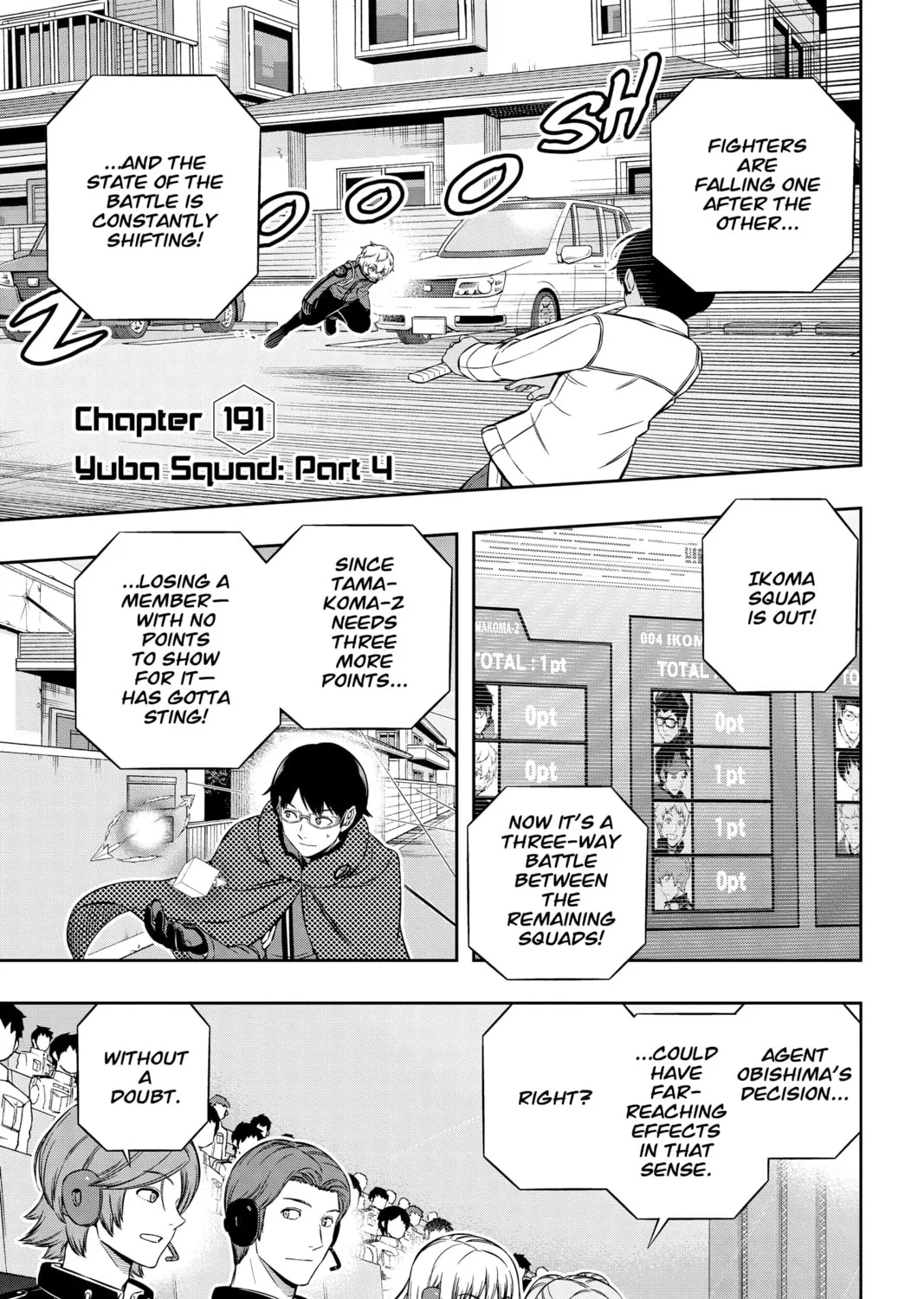 World Trigger Chapter 191 page 1 - 