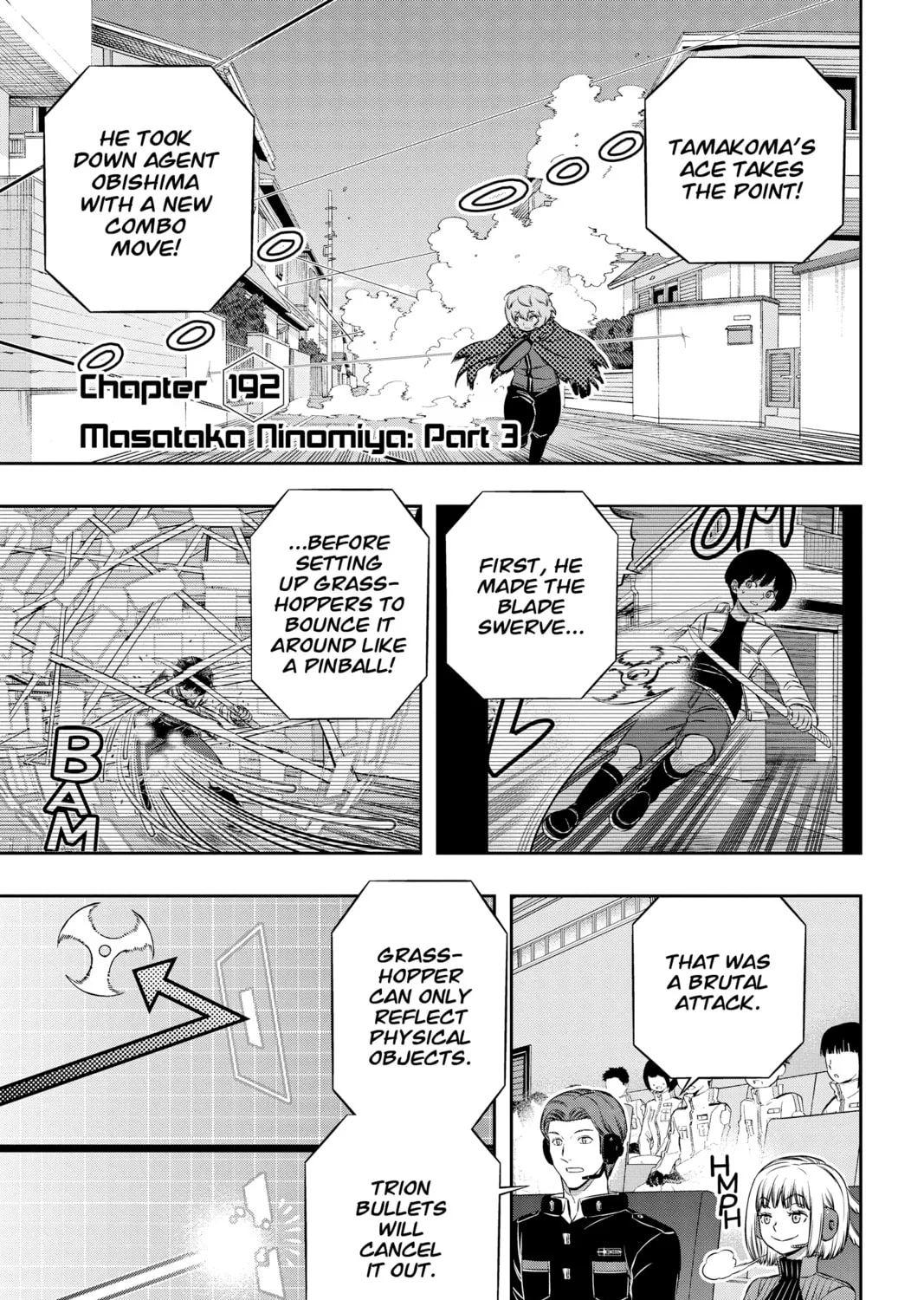 World Trigger Chapter 192 page 1 - 